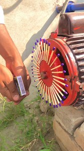 Roter Pump Start with matches stick fire #hassanbhai | Punjab Diy