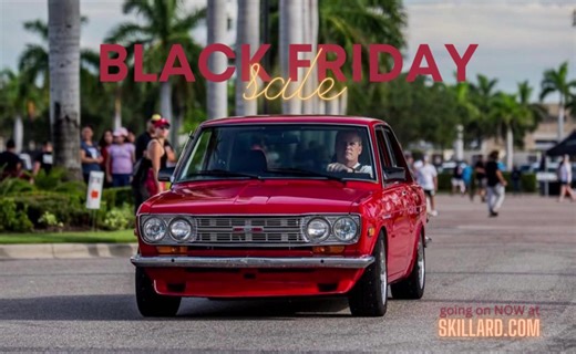 The Skillard BLACK FRIDAY sale is live NOW! If you've been with us for any length of time, you know that we run an annual holiday sale during November. We're thrilled to be able to run the sale again this year! We've had a few questions about the "best" sale and whether folks should buy now, or wait until Black Friday. First and foremost, this sale is FOR YOU. We're not going to add gimmicks or tricks. We offer the sale so that folks on a budget can stock up and get all the Skillard bits they ne