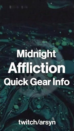 Affliction Warlock Midnight Season 1 Quick Gear Recap! #affliction #worldofwarcraft #midnight