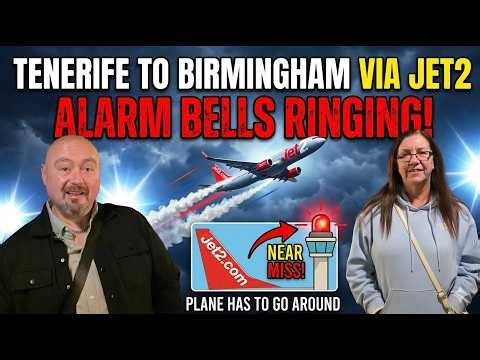 ALARM Bells Ringing At Tenerife South Airport and Near Miss On Jet2!!!