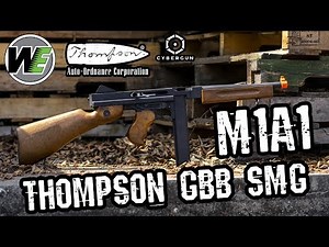 WE-Tech Auto Ordnance M1A1 GBB Thompson