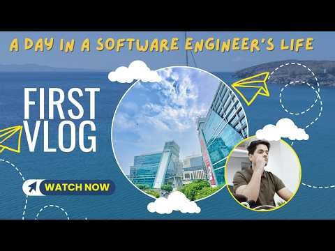My First Vlog | A Day in the Life of a Software Engineer