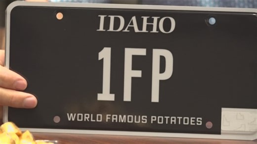 Idaho brings back its iconic vintage black plate