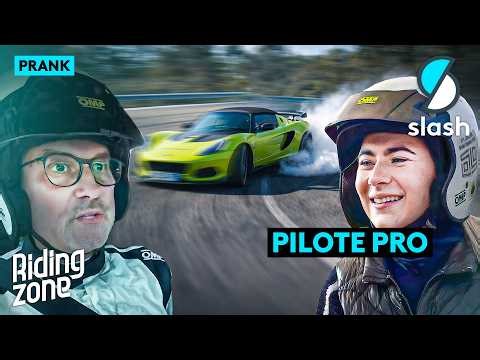 Prank: We trick a driving course with an F1 Academy driver
