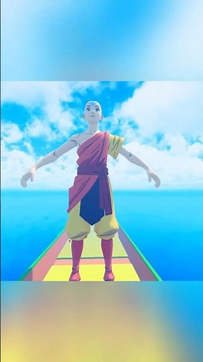 I Escaped a Tsunami by Climbing a Giant Avatar! 🌊😱 #roblox #escapetsunami