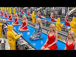Inside USA's Ultra-Realistic Silicone Doll Factory: From Liquid Silicone to Lifelike Humanoid Doll