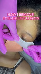 Eyelash extension removal #eyelashextensions #eyelashes #eyelash #EyelashRemoval #lashextensions #lashartist #lashtech | Fabulash and Nail by Me - VENUS
