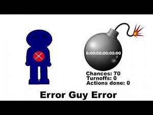 Template for Error Guy Error