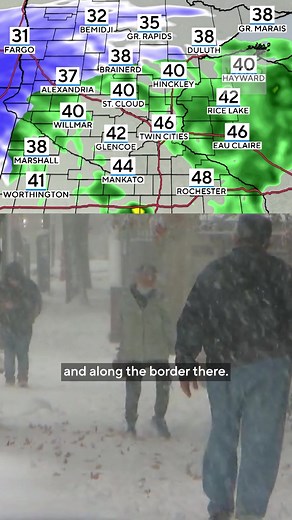 Rain is expected to transition into snow late Tuesday evening around the Twin Cities. NEXT Weather Meteorologist Joseph Dames breaks down what to expect from the winter storm and how it could impact your Thanksgiving travel plans. See the latest forecast: https://cbsloc.al/4il8oa5 | WCCO & CBS News Minnesota
