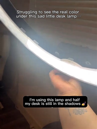 POV: You’re doing nails and half your desk is still in the shadows 😩 Struggling to see true colors, details looking off, and that sad little lamp just isn’t doing it anymore… Then I switched to the Neatfi XL 2,200 Lumens LED Task Lamp and EVERYTHING changed 💡 ✔️ Bright, crisp lighting ✔️ Adjustable brightness light modes ✔️ No harsh glare, no eye strain ✔️ Finally seeing the real color and clean details This is the upgrade every nail tech didn’t know they needed — until they try it 💅✨ Work sm