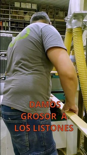 Como hacer listones de madera maciza