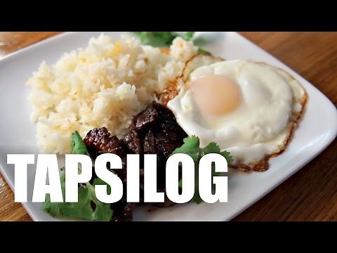 TAPSILOG Recipe -- Around the World Breakfast: the Philippines