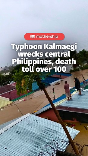18K views · 159 reactions | According to forecasters, Typhoon Kalmaegi moved away from the western Palawan province into the South China Sea on the afternoon of 5 Nov., and began heading towards Vietnam, AP News reported. | Mothership | Facebook