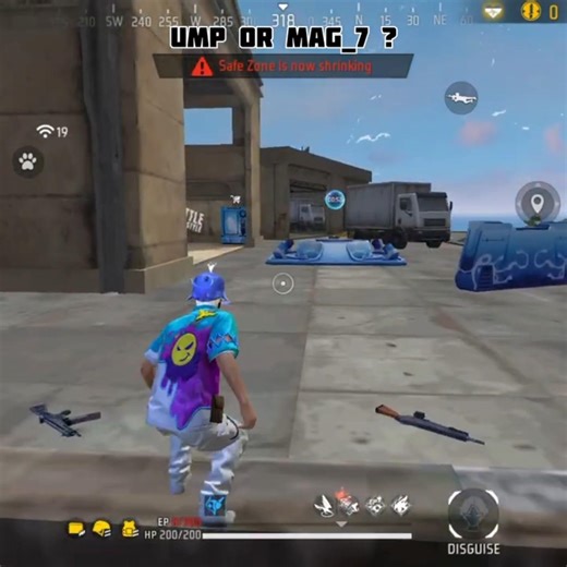 Wait For End 😂😅 Ump or Mag_7 #freefire #funny #freefireclips #shorts
