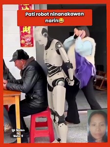 Niloko ni ate yung robot😂 #robot #robotics #funny #justforfun | Life Matters by Mama B