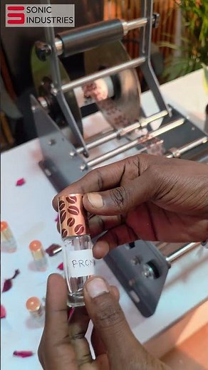 Sonic Industries Manual Labeling Machine – Professional Labeling in Seconds! #sonicindustries