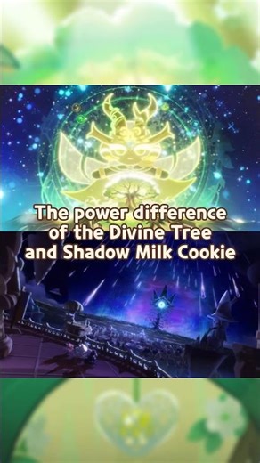 The Divine Tree vs Shadow Milk Cookie #cookierunkingdom #crk #cookierun #cookierunovenbreak ##crob