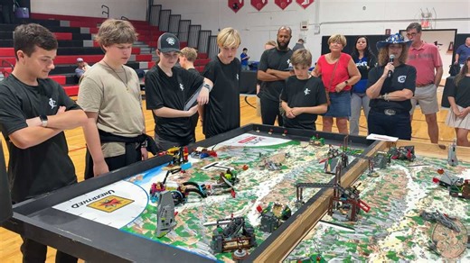 Students show off tech skills in Lego robotics competition at Jupiter Christian