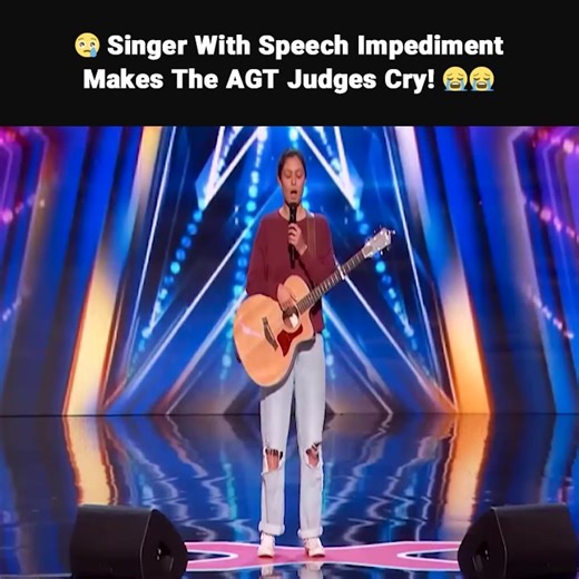 Singer With Speech Impediment Makes The AGT Judges Cry! 😭😭 Full video check in the comment.👇👇👇 | Like and Share