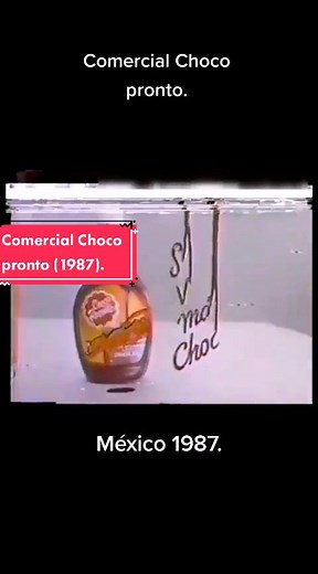 Comercial Chocolate Choco Pronto (1987) en México