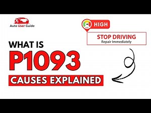 What is P1093 : Engine Error Code Causes Explained