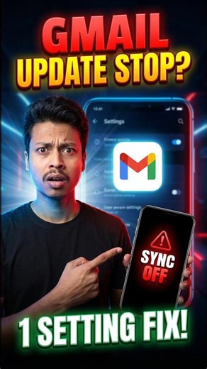 👉 Gmail Update Nahi Ho Raha? 😱 1 Setting ON Karo!