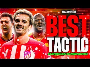 FM BEST TACTIC (96% WIN RATE) - FM Tactics! | Football Manager Tactics
