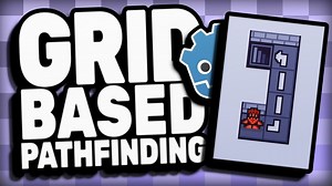 基于网格的路径查找 in Godot 4.4 ｜ A算法【字幕版】Godot教程 #godot引擎 #游戏开发 #游戏编程 #游戏教程