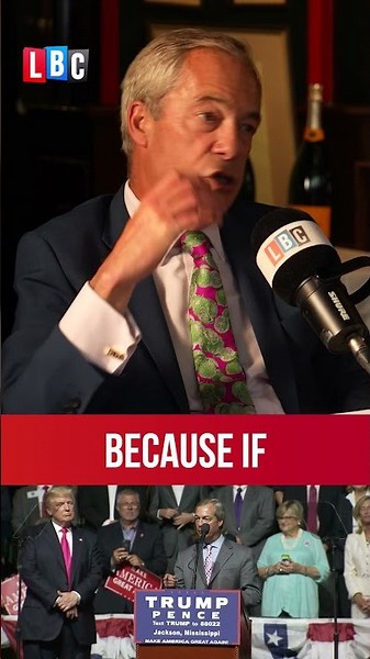 Donald Trump's 'amazing' advice for Nigel Farage