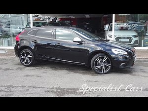 Volvo V40 R Design Edition T2 5dr. Onyx Black metallic at Umesh Samani Specialist Cars Stoke