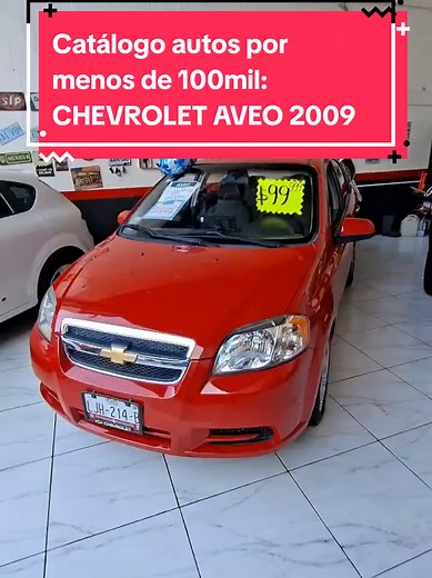 CHEVROLET AVEO 2009 AUTO POR MENOS DE 100 #chevrolet #aveo #chevroletaveo #fyp #foryou