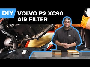 Volvo XC90 Engine Air Filter Replacement DIY (2003-2014 P2 Volvo XC90 V8, T5, T6, 3.2 SI6)