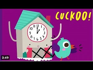 TIck Tock I'm a Little Cuckoo Clock | Songs for Kids | The Kiboomers | Kids Songs | Telling Time