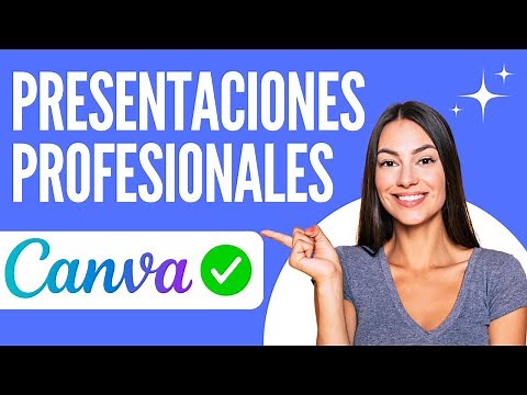 How to make professional presentations in Canva