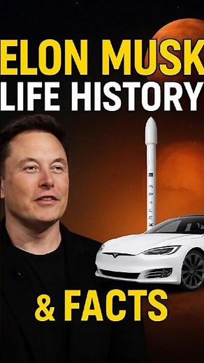 "Elon Musk Life History & Inspiring Facts in 60 Seconds | Tesla & SpaceX"2 September 2025
