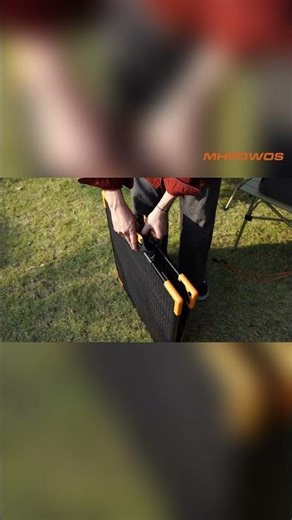 One Panel, Multiple Uses | MHPOWOS 100W Foldable Solar Panel