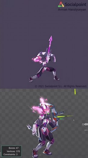 Spine 2D: Monster Legends Spekthra