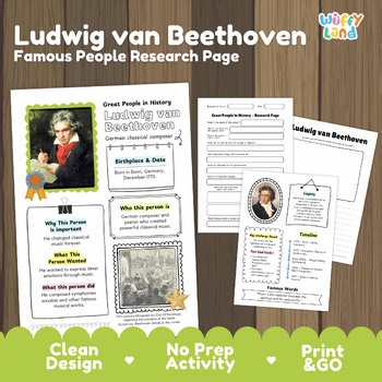 Ludwig van Beethoven Research Project | Famous Composer Biography | Music Histor