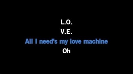 Karaoke L.O.V.E. Machine - W.A.S.P. - CDG, MP4, KFN - Karaoke Version