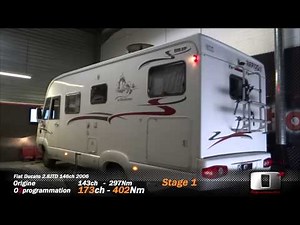 Fiat ducato Rapido 2.8 JTD 146ch reprogrammation moteur