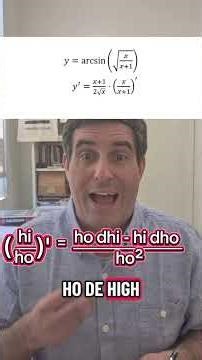 Finding a derivative and simplifying. It actually cleans up pretty nicely. #math #maths