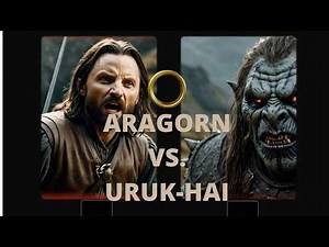 Aragorn vs. Uruk Hai Lurtz | Lord of the Rings scene with knife & meaning for the story of lotr