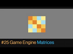#25 How To Make a Game Engine | C++ and OpenGL | Common Module - Matrices