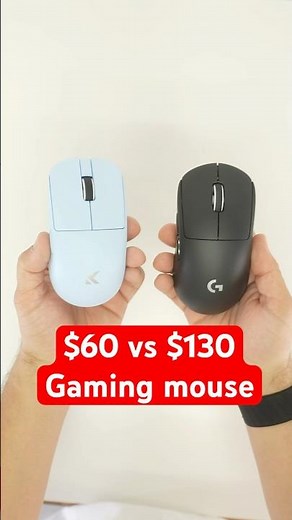 $60 vs $130 Gaming Mouse 🤷‍♂️