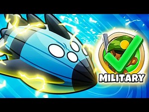 Military Only Challenge VS Vortex Boss In Bloons TD6