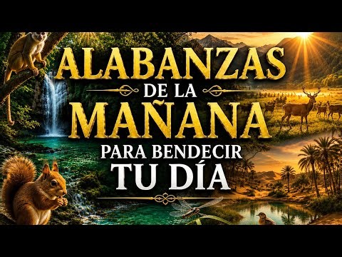 Alabanzas de la Mañana 🙏 PARA BENDECIR TU DÍA | Comienza con Dios, Paz y Esperanza