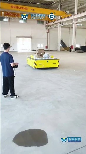 The V-Shaped Electric Trackless Cart: Smarter Material Handling