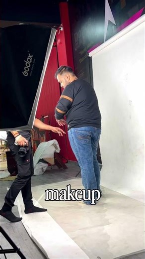 BTS of my 1st modelling shoot🧿 #shoot #modeling #shortsvideo