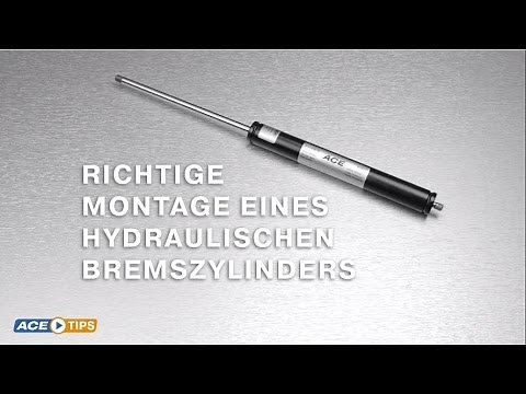 ACETips | Richtige Montage eines Hydraulischen Bremszylinders