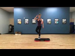 40 Minute Intermediate Step (Beginner Pace) Workout! *** Front Facing ***